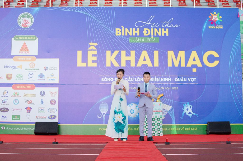 Lễ khai mạc Hội thao Bình Định